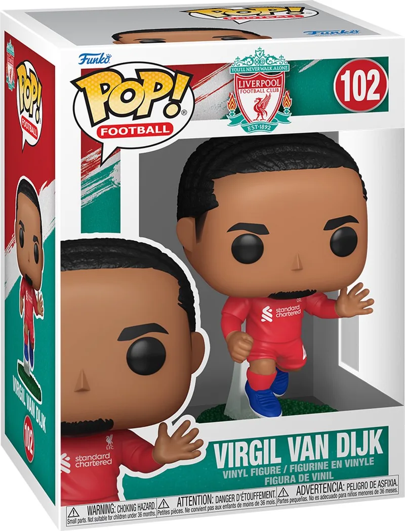 FOOTBALL: LIVERPOOL- VIRGIL VAN DIJK van Funko in Meerkleurig – productfoto