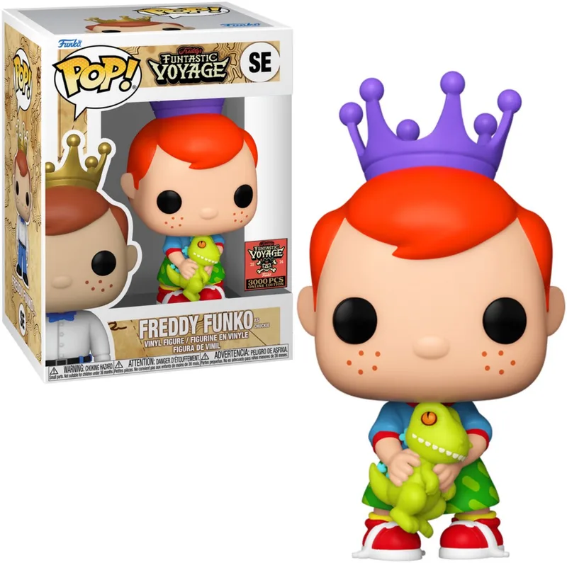 Freddy Funko as Chuckie SE Rugrats Box of Fun SDCC 2024 Exclusive R van Funko in Meerkleurig – productfoto