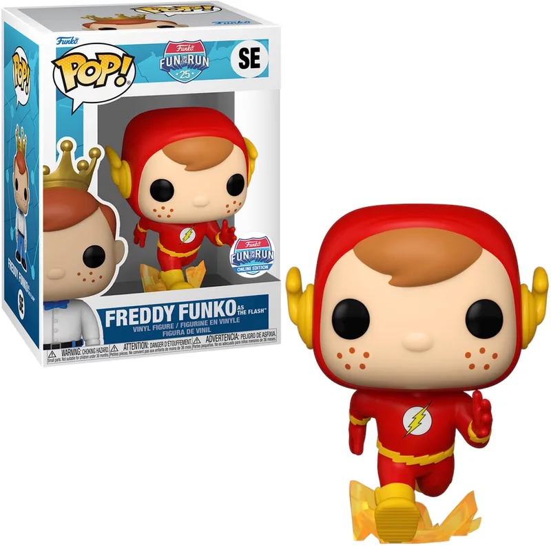 Freddy Funko As The Flash #SE - Fun On The Run van Funko in Meerkleurig – productfoto