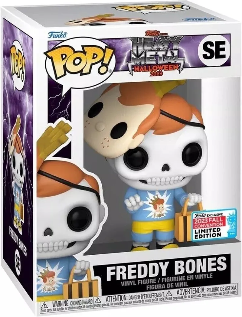 Freddy: Heavy Metal Halloween - Freddy Bones Fall Convention Exclusive van Funko in Meerkleurig – productfoto
