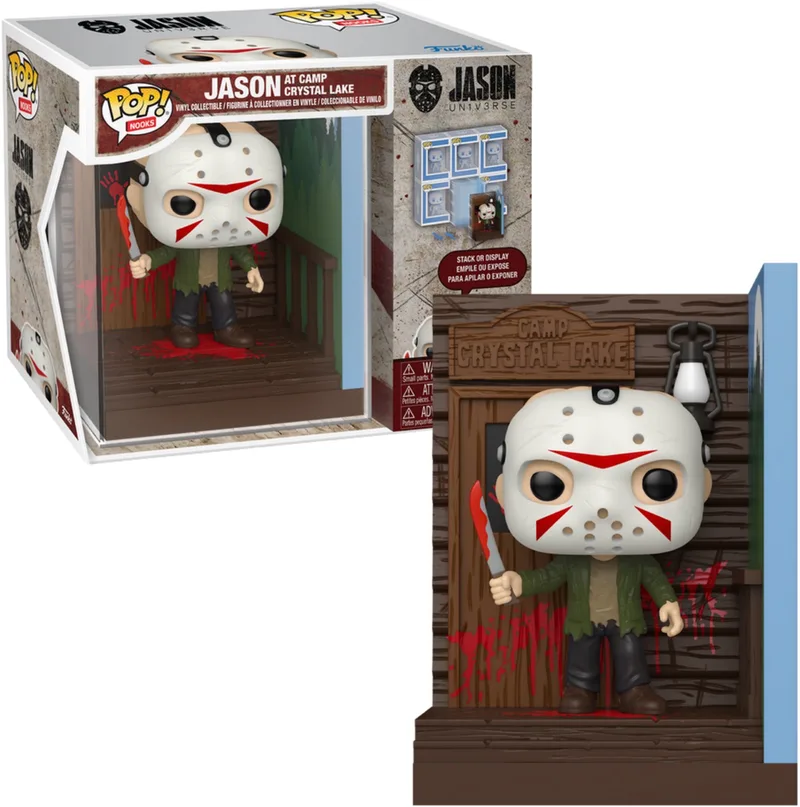 Friday the 13th POP! Nooks Vinyl Diorama Jason Underwater 16 cm POP! Figuur by Funko in Multicolour – product photo