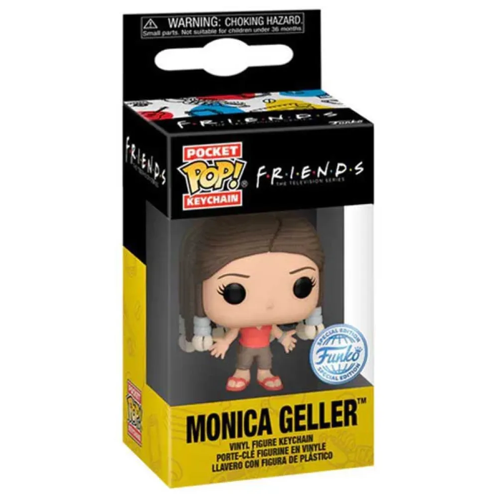 Friends Exclusieve Monica Geller Pocket-sleutelhanger van Funko – productfoto