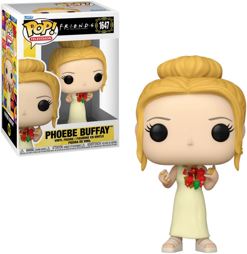 Friends Phoebe Buffay vinylfiguur 1647 Funko Pop! meerkleurig PVC - Fan merch, Film, TV-series från Funko i Flerfärgad – produktbild