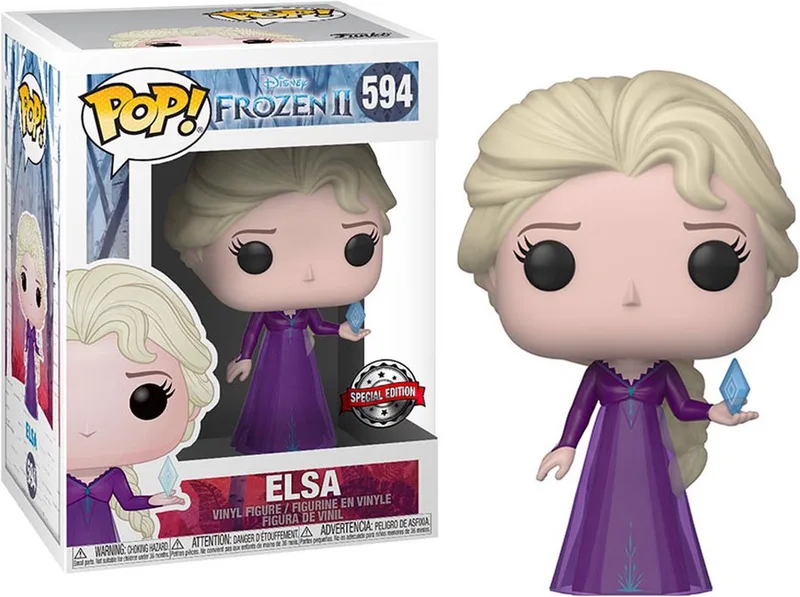 Frozen 2: Elsa (Nightgown) Exclusive van Funko in Multicolours – productfoto