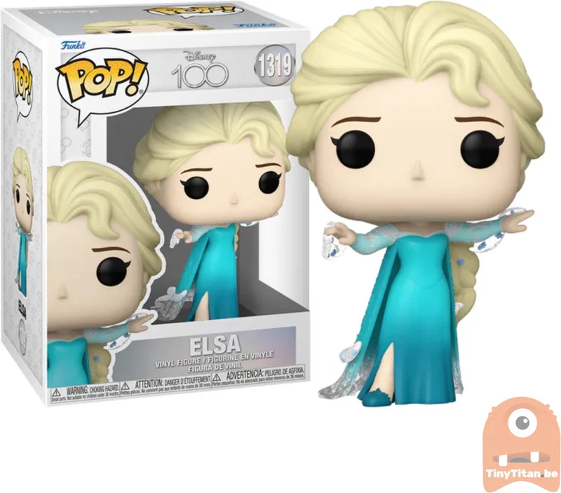 Frozen Verzamelfiguur Disney's 100th Anniversary POP! Elsa 9 cm by Funko in Multicolours – product photo