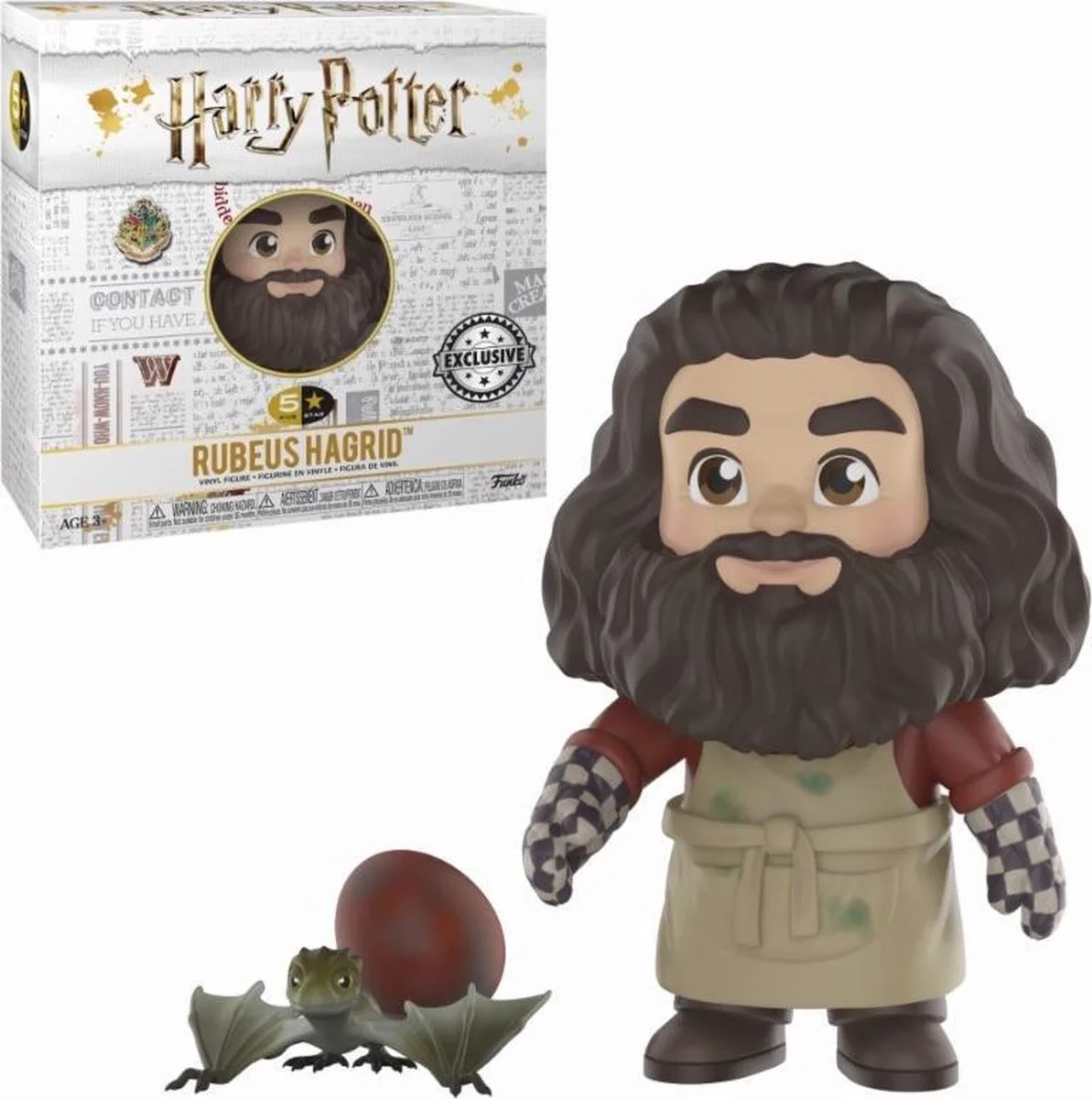 FUNKO 5 Star Harry Potter: Hagrid LE von Funko in Bonte kleuren – Produktfoto