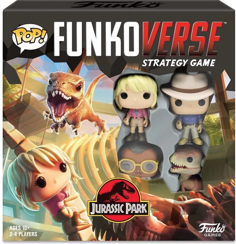 Funkoverse: Jurassic Park - Strategy Game (46066) van Funko in Meerkleurig – productfoto