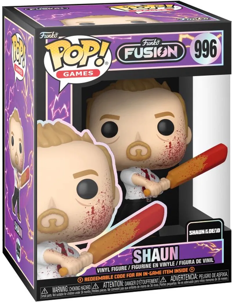 Fusion Shaun of the Dead - Shaun Vinyl Figur 996 Funko Pop! meerkleurig by Funko in Multicolour – product photo