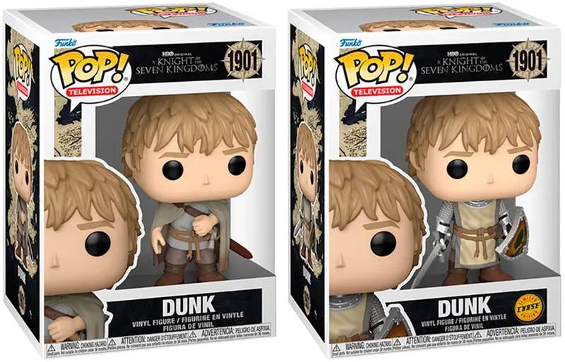 Game Of Thrones A Knight of the Seven Kingdoms - Dunk (Chase Edition mogelijk!) vinylfiguur 1901 Unisex Funko Pop! - Neutraal by Funko in Standard – product photo