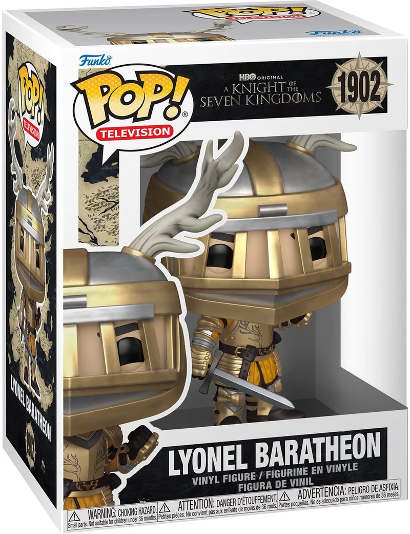 Game Of Thrones A Knight of the Seven Kingdoms - Lyonel Baratheon vinylfiguur 1902 Unisex Funko Pop! - Neutraal by Funko in Standard – product photo