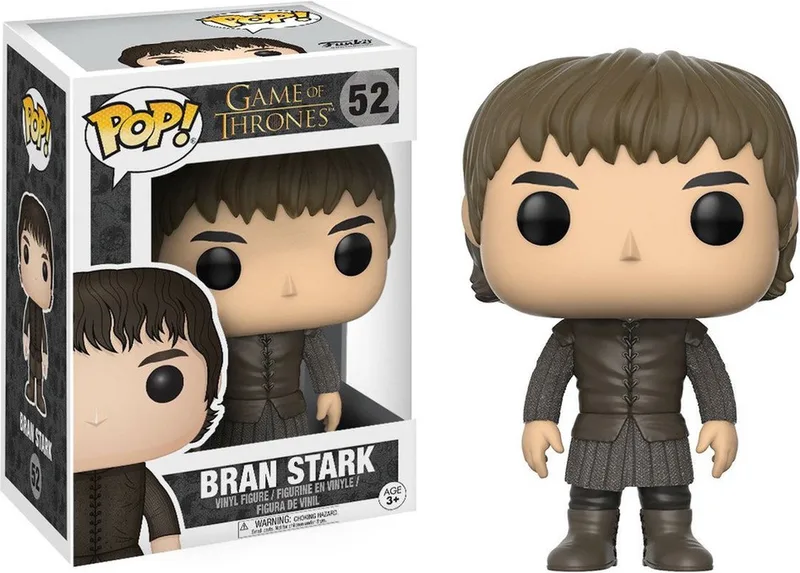 Game Of Thrones Bobble Head N° 52 Bran Stark - Verzamelfiguur från Funko i Flerfärgad – produktbild