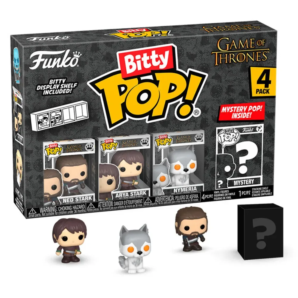 Game Of Thrones Piepkleine Ned Stark-sleutelhanger van Funko – productfoto