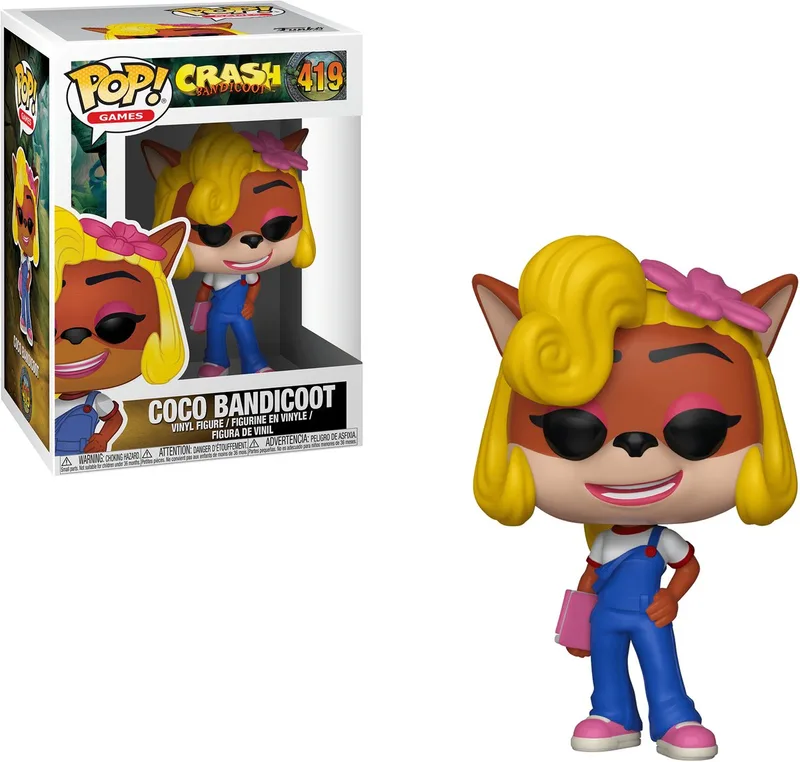 Games: Crash Bandicoot S2 Coco - Verzamelfiguur by Funko in Multicolour – product photo