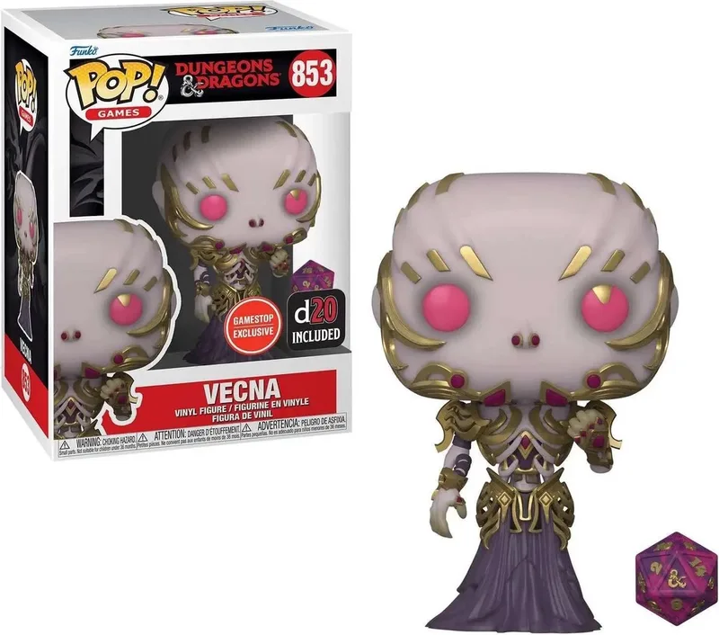 Games: Dungeons & Dragons - Vecna (Metallic) (GS) (Exclusive) #853 von Funko in Mehrfarbig – Produktfoto