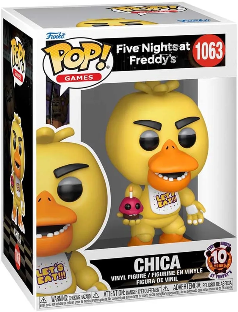 Games: Five Nights at Freddy's - Chica w/ Cupcake #1063 by Funko in Multicolour – product photo
