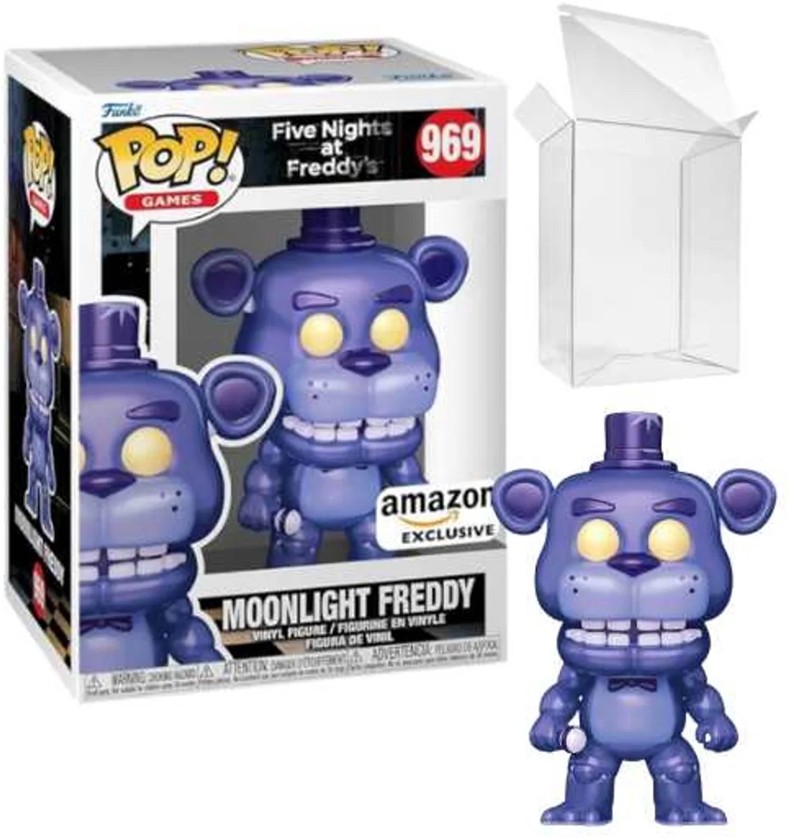 Games: Five Nights at Freddy's - Moonlight Freddy #969 Amazon Exclusive van Funko in Glimmend – productfoto