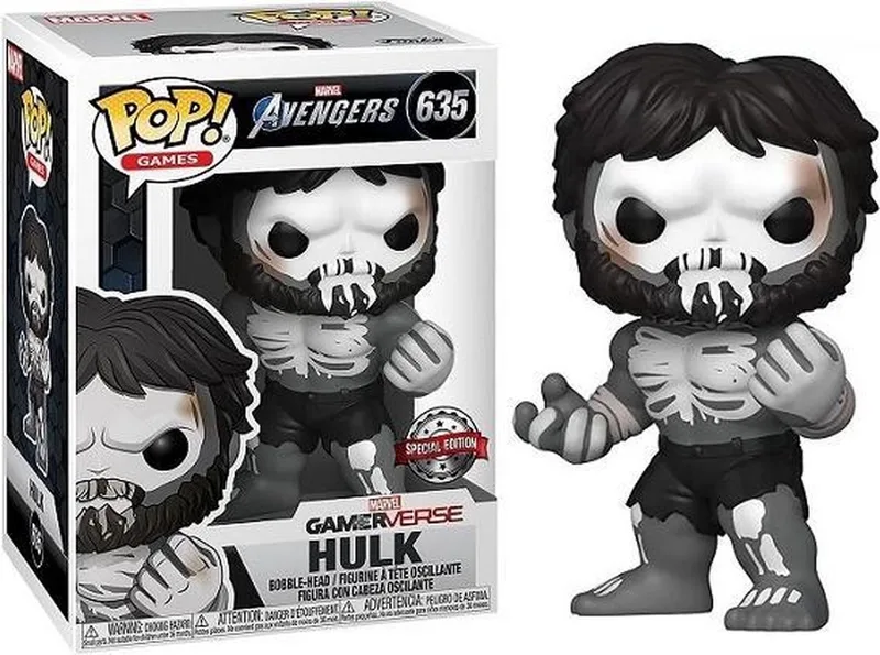 Games - Marvel Avengers - GamerVerse Hulk - #635 - Special Edition van Funko in Meerkleurig – productfoto