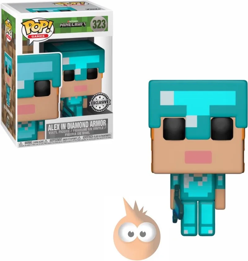 Games: Minecraft - Alex (In Diamond Armor) #323 by Funko in Multicolour – product photo