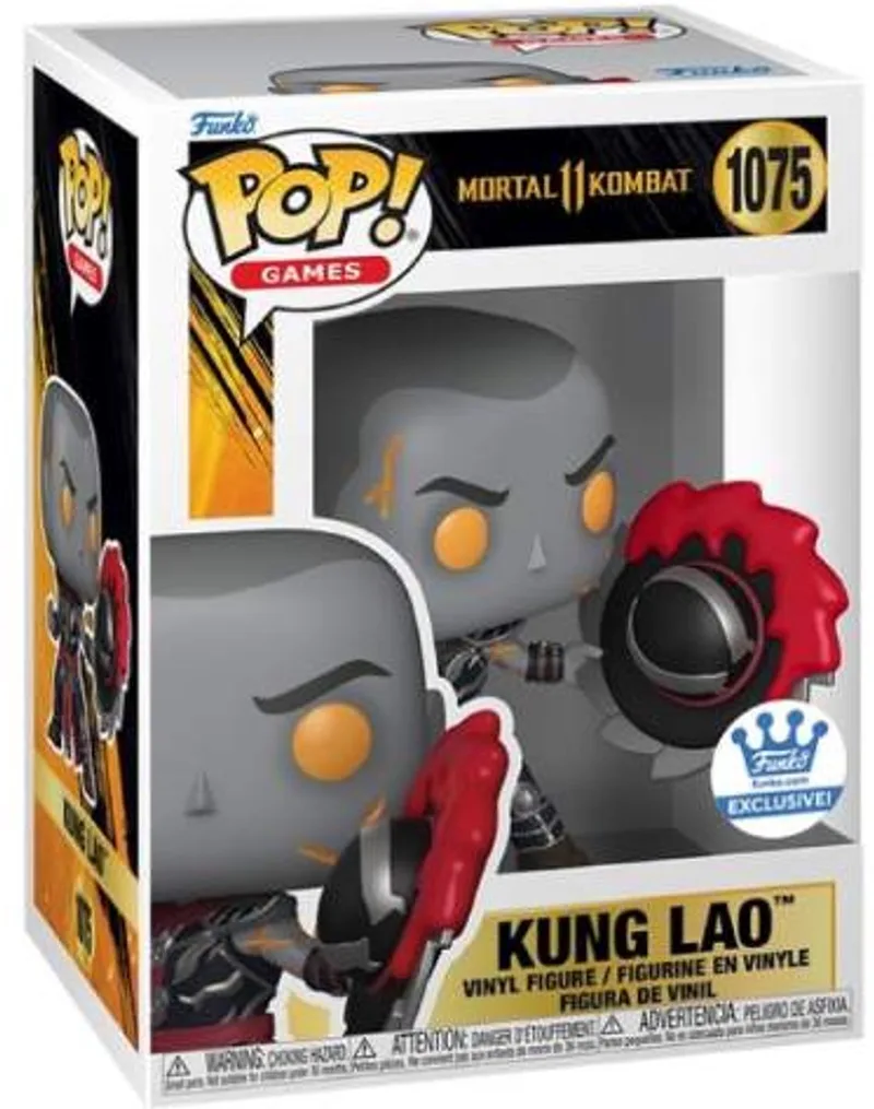 Games: Mortal Kombat - Kung Lao #1075 Funko Exclusive van Funko in Meerkleurig – productfoto