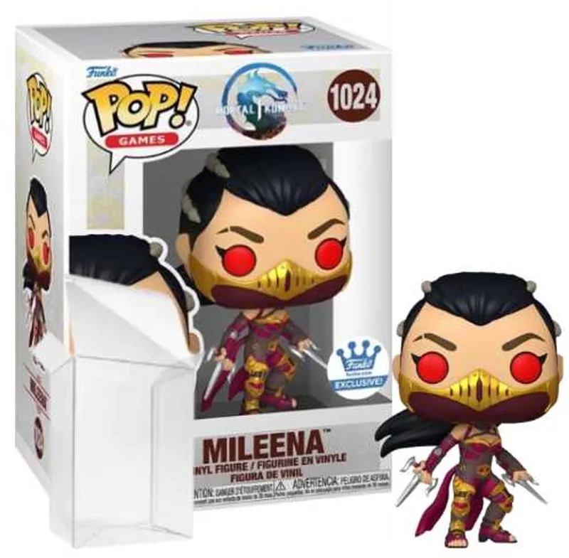 Games: Mortal Kombat - Mileena #1024 Funko Exclusive van Funko in Rood, Goud – productfoto