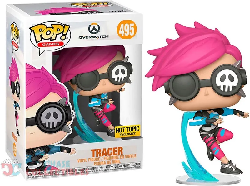 Games: Overwatch - Tracer (Punk) #495 Hot Topic Exclusive by Funko in Multicolour – product photo