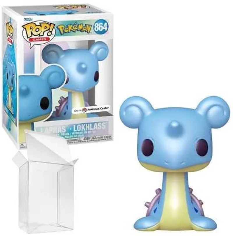Games: Pokemon - Lapras - Lokhlass #864 (Only at Pokémon centre Exclusive) Pearlescent E by Funko in Multicolour – product photo