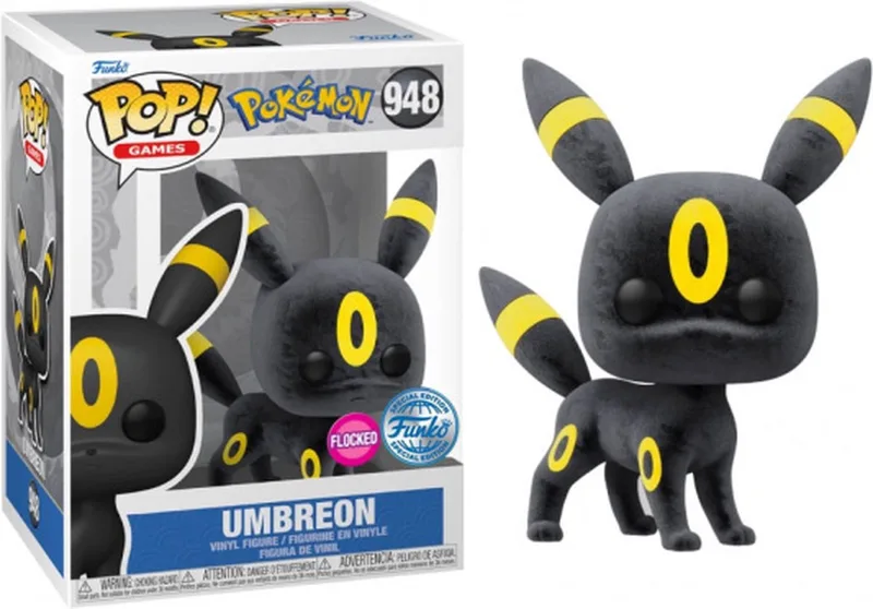 Games: Pokemon - Umbreon Flocked Exclusive by Funko in Multicolour – product photo