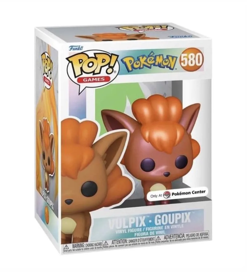Games: Pokemon - Vulpix #580 Pearlescent only at Pokémon Centre exclusive by Funko in Multicolour – product photo
