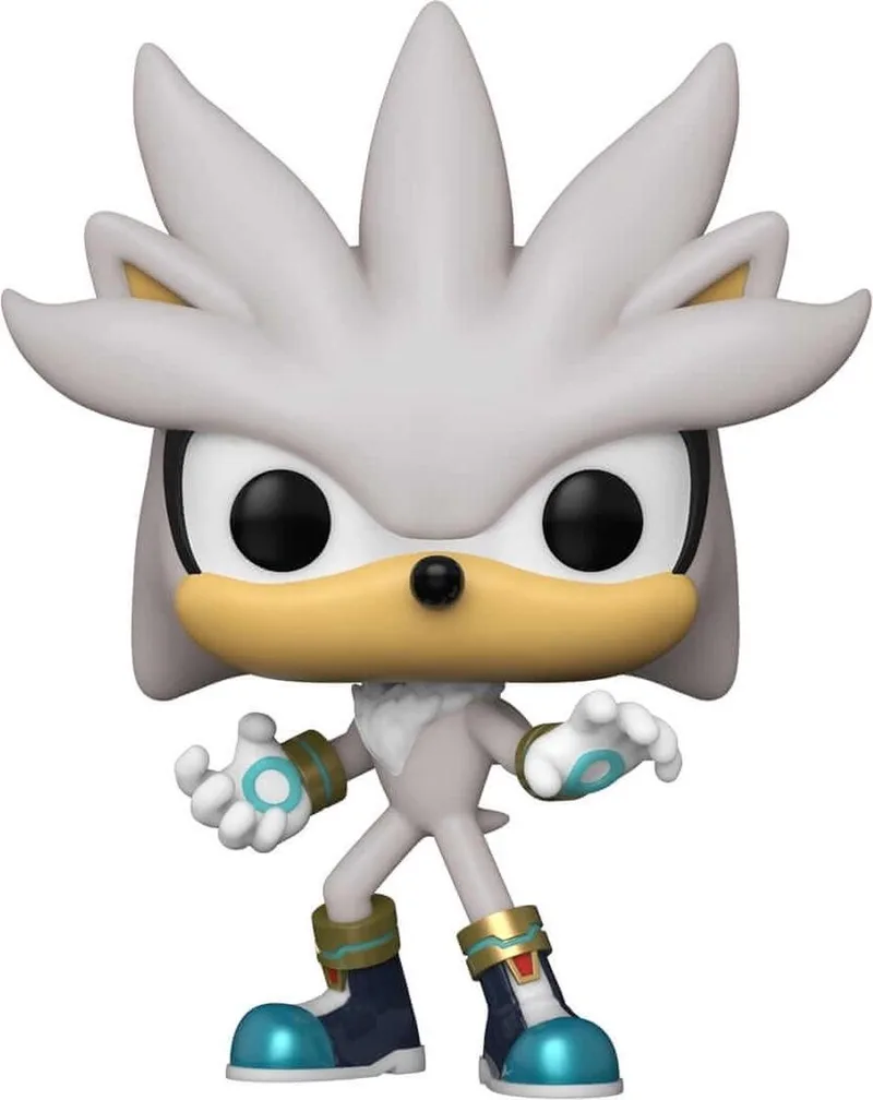 Games: Sonic 30th- Silver the Hedgehog (51965) van Funko in Bonte kleuren – productfoto