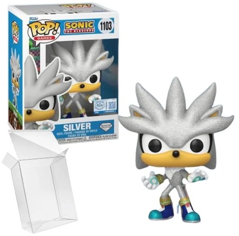Games: Sonic - Silver #1103 DIAMOND van Funko in Meerkleurig – productfoto