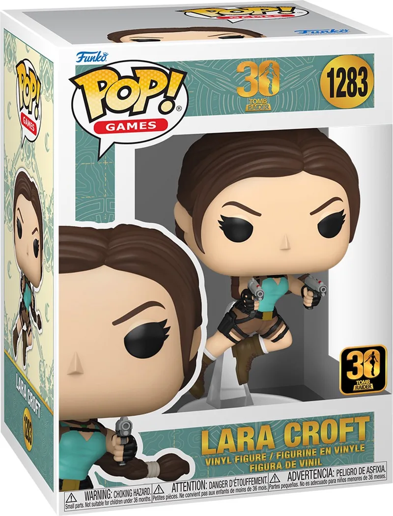 GAMES: TOMB RAIDER- POP 1- LARA CROFT från Funko i Flerfärgad – produktbild