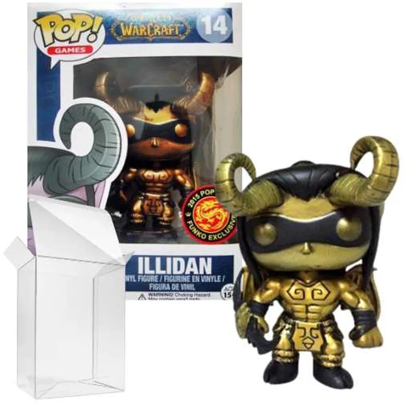 Games: World of Warcraft - Illidan #14 Gold Patina 2015 Pop Asia Exclusive [7.5/10] van Funko in Meerkleurig – productfoto