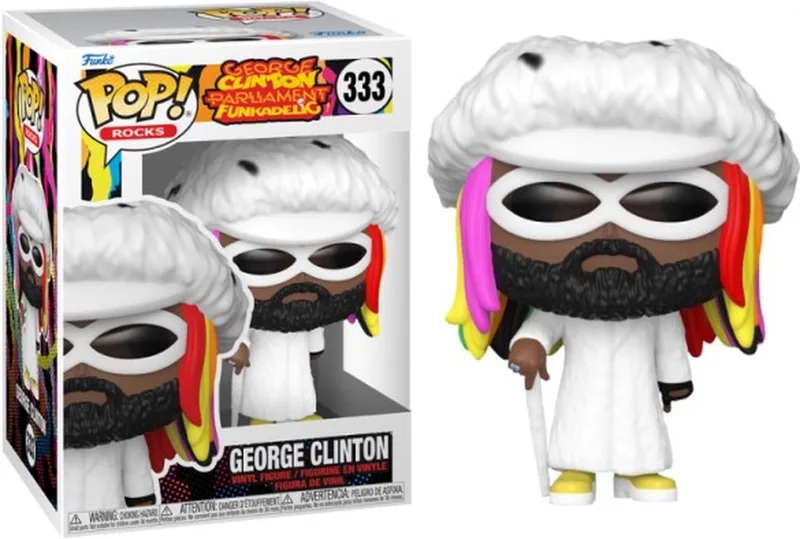 George Clinton George Clinton Rocks! Vinyl figuur nr. 333 Funko Pop! standaard Unisex by Funko in Standard – product photo
