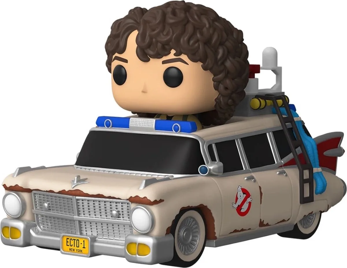 Ghostbusters Verzamelfiguur Ghostbusters: Afterlife POP! Rides Ecto 1 With Scissor Seat 18 cm von Funko in Multicolours – Produktfoto