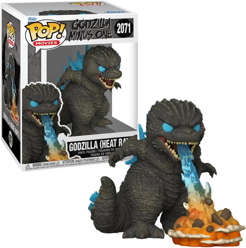 Godzilla POP! Premium Vinyl Figure Godzilla (Heat Ray) 9 cm POP! Figuur by Funko in Multicolour – product photo