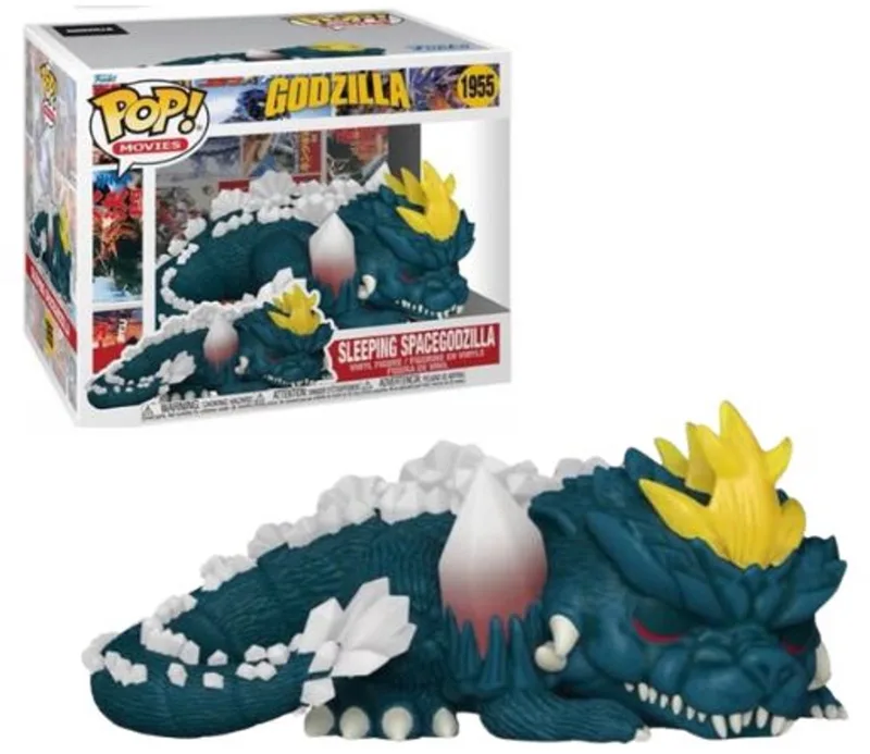 Godzilla Super Sized POP! Movies Vinyl Figure Sleeping Space Godzilla 15 cm POP! Figuur van Funko in Meerkleurig – productfoto