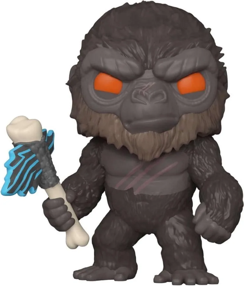 Godzilla Verzamelfiguur Godzilla Vs Kong POP! Movies King Kong With Axe 9 cm van Funko in Multicolours – productfoto