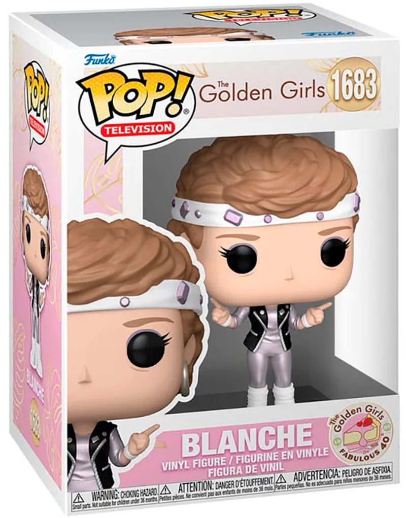 Golden Girls POP! Vinyl Figure 40th Anniversary Blanche 9 cm POP! Figuur by Funko in Multicolour – product photo