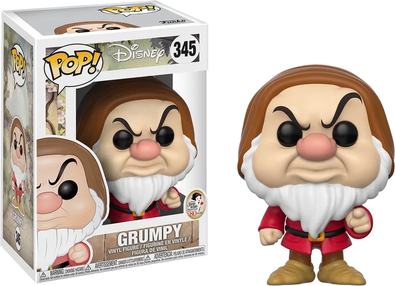 Grumpy #345 Sneeuwwitje Disney ! - Verzamelfiguur van Funko in Meerkleurig – productfoto