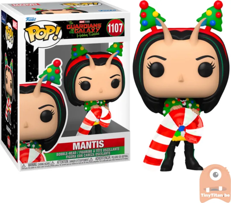 Guardians Of The Galaxy - Marvel Holiday Special POP! Heroes Mantis 9 cm Verzamelfiguur by Funko in Multicolours – product photo