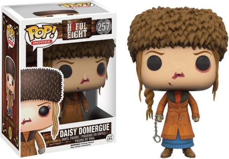 H8FUL EIGHT - Bobble Head POP N° 257 - Daisy Domergue de Funko en Multicolore – photo produit