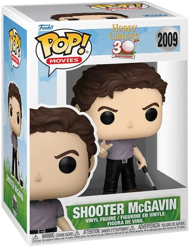 Happy Gilmore 2 POP! Movies Vinyl Figure Shooter McGavin 9 cm POP! Figuur van Funko in Meerkleurig – productfoto