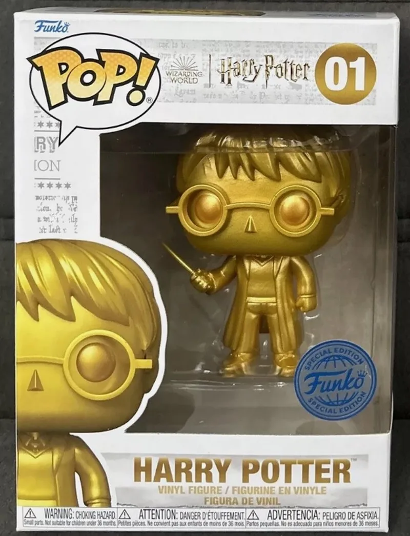 Harry Potter #01 GOLD-SPECIAL EDITION-Collectible van Funko in Goud – productfoto