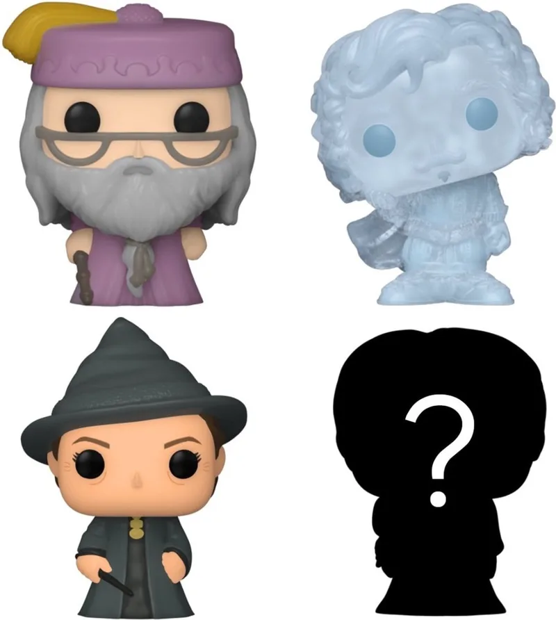 Harry Potter - Bitty POP! 4-Pack Dumbledore 2,5 cm Verzamelfiguur de Funko en Multicolours – photo produit