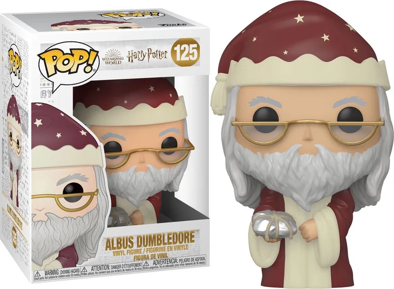 Harry Potter Verzamelfiguur POP! Holiday Albus Dumbledore 9 cm by Funko in Multicolours – product photo