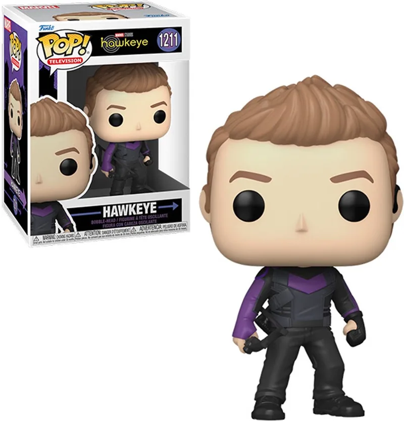 Hawkeye - Marvel POP! TV Hawkeye 9 cm Verzamelfiguur de Funko en Multicolours – photo produit 1 sur 2
