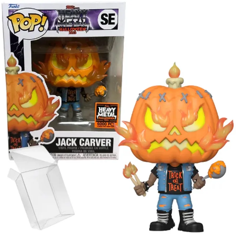 Heavy Metal Halloween - Jack Carver #SE LE6000 PCS by Funko in Multicolour – product photo