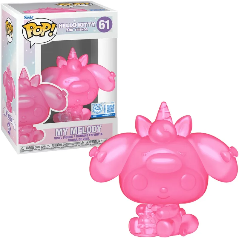 Hello Kitty and Friends - My Melody (Pink Pearlescent) #61 Funko Exclusive van Funko in Meerkleurig – productfoto