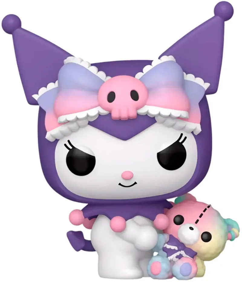 Hello Kitty Kuromi with Bear vinylfiguur 129 Unisex Funko Pop! - Neutraal de Funko en Standard – photo produit