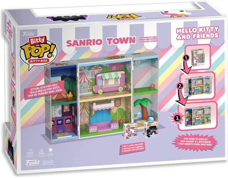 Hello Kitty Sanrio Town (Bitty Pop! Bitty Box) Unisex Funko Bitty Pop! - Neutraal de Funko en Standard – photo produit 1 sur 2